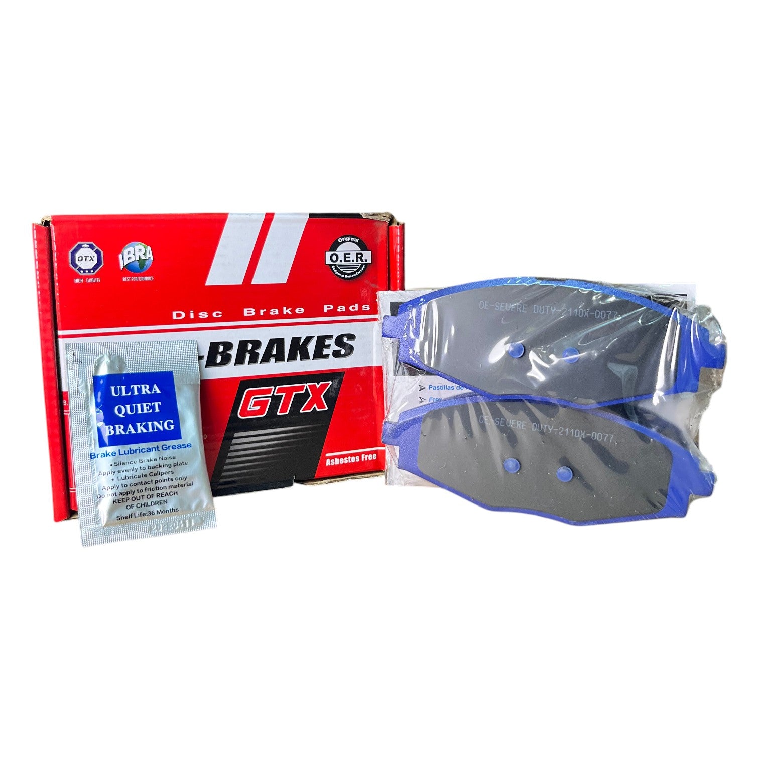 Pastillas de Frenos GTX ITAL P0077 para CHANGAN BENNI 1.3 2008-2010