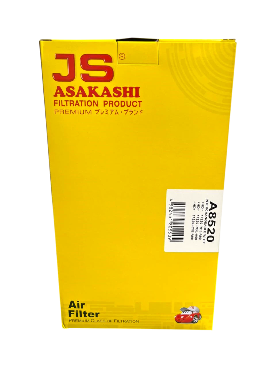 Filtro de aire JS Asakashi para Honda Pilot 2008 a 2015.